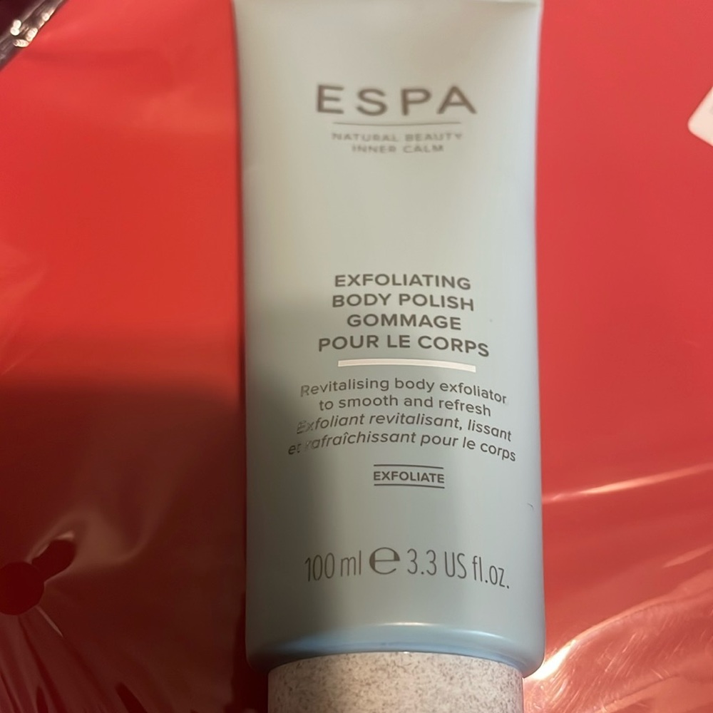 ESPA Exfoliating Body Polish 3.3 Oz NEW/SEALED